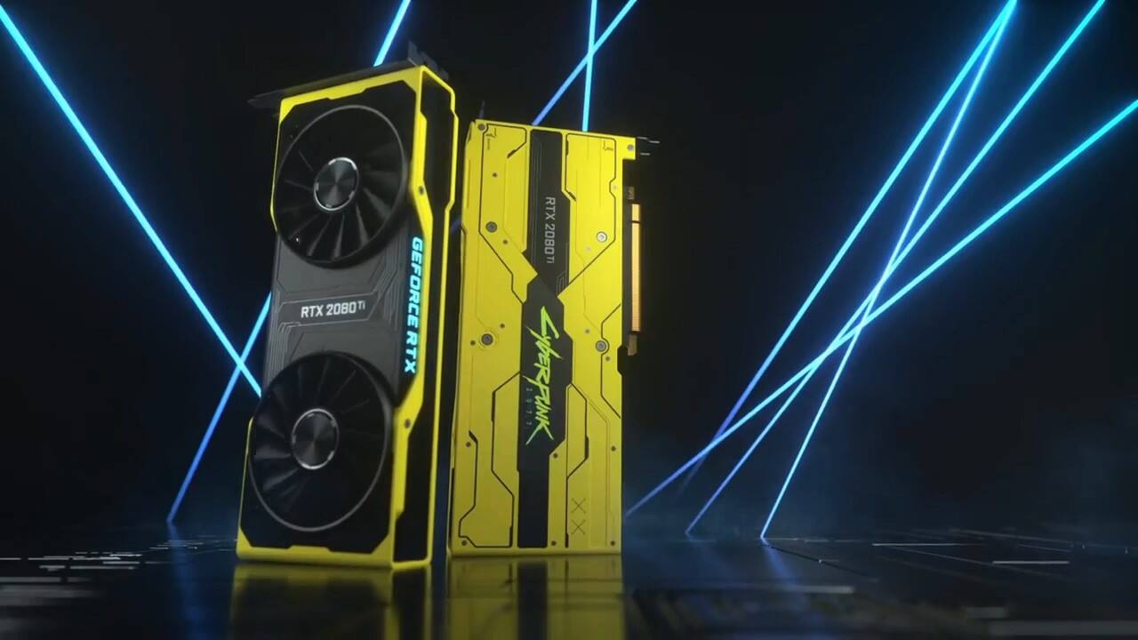 《赛博朋克2077》版GeForce RTX 2080 Ti显卡公开