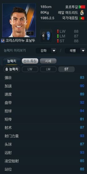 FIFA Online3 热门LP卡球员推荐（上）
