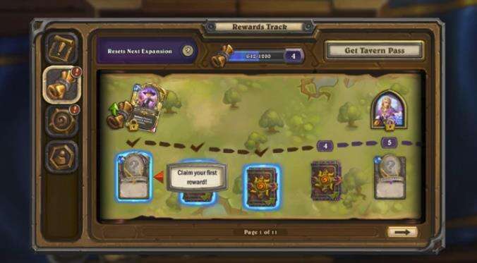 炉石传说通行证玩法详细介绍