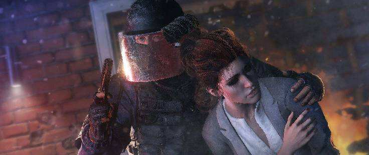 R6：“第一次”玩射击游戏的玩家“常规操作”有点酷