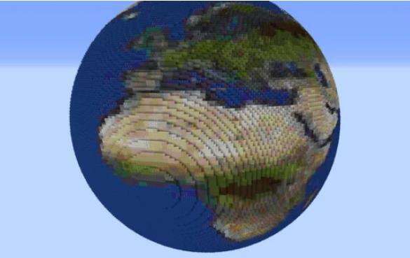 我的世界：玩家脑洞突破天际！造出了以假乱真的地球，还有梦幻星球！