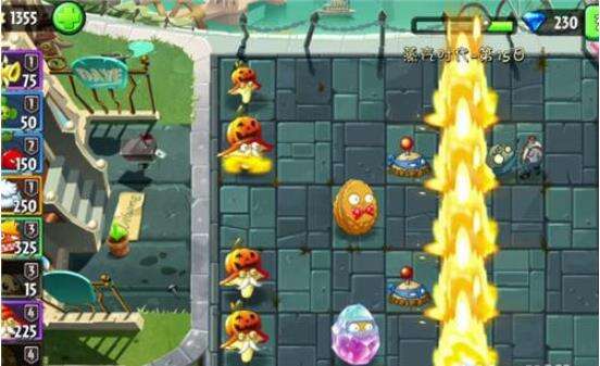 植物大战僵尸2蒸汽时代第15天烈焰菇打僵尸