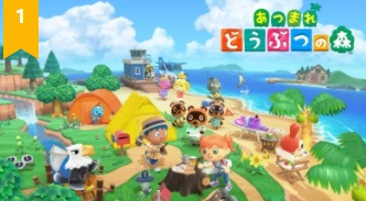 <b>任天堂发布2020年日服Switch下载排行榜 动森夺冠</b>