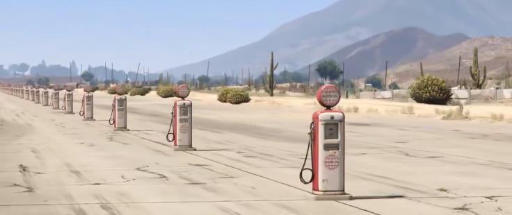 【GTA5测试】哪款载具能冲过最多的加油桩？