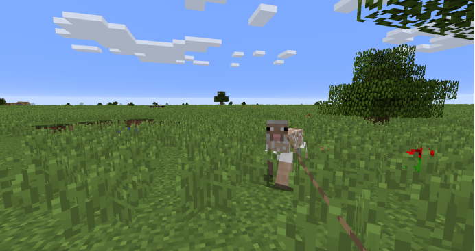 迷你世界如何拥有一头会帮你耕田的牛