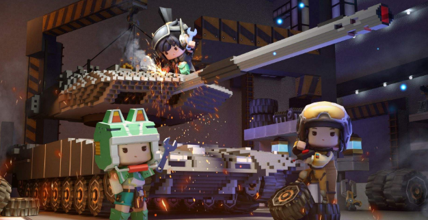 《迷你世界》白沙块染颜色方法