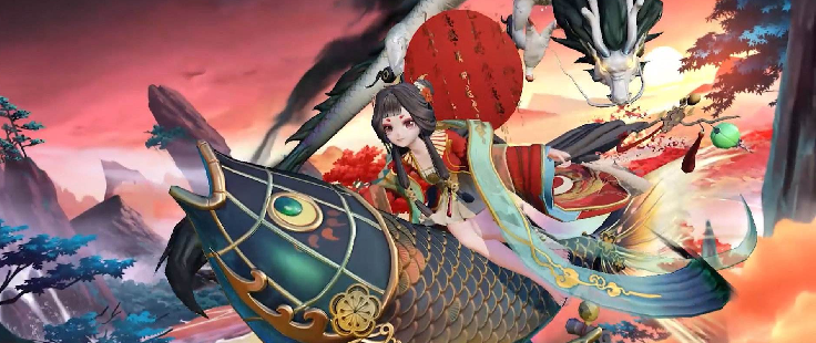 《决战平安京》辉夜姬全新典藏皮肤「山海绮梦」！