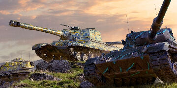 wotb：FV4005 首领模式28000伤，3个弹药架