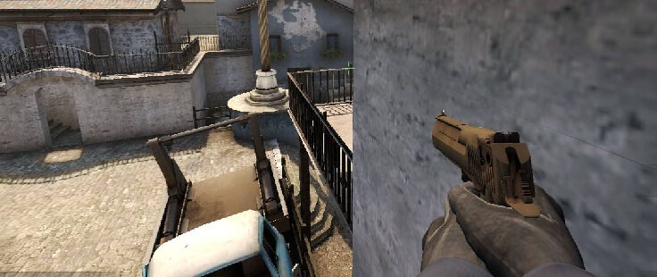 【CSGO】一分钟学会两颗小镇rush烟