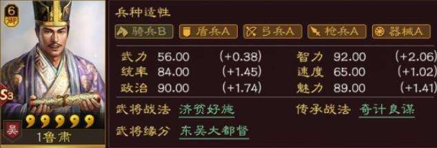 《三国志战略版》鲁肃怎么样 鲁肃介绍
