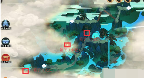 剑网3指尖江湖稻香村全部宝箱位置介绍