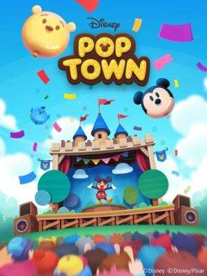 迪士尼角色齐聚一堂 《Disney Pop Town》上架