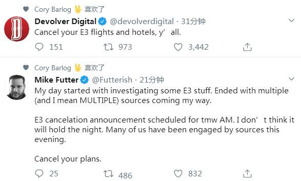 ESA还未做出正式决定 E3 2020或将取消 