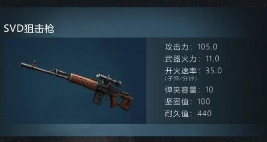 明日之后svd狙击枪怎么制作?