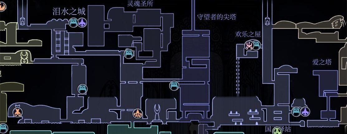 《空洞骑士》泪水之城通关攻略
