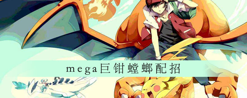 口袋妖怪mega巨钳螳螂配招