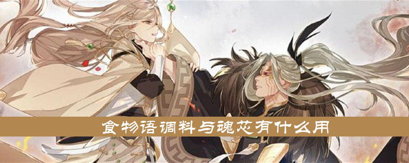 食物语调料与魂芯有什么用
