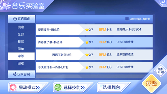 《QQ炫舞手游》青春住了谁音符分析