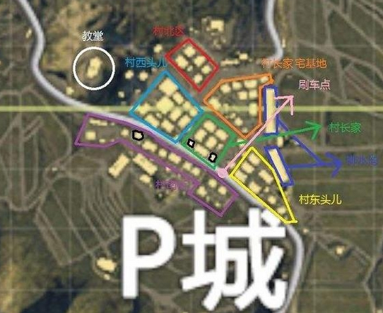 绝地岛制霸点 论P城在赛场上的重要性