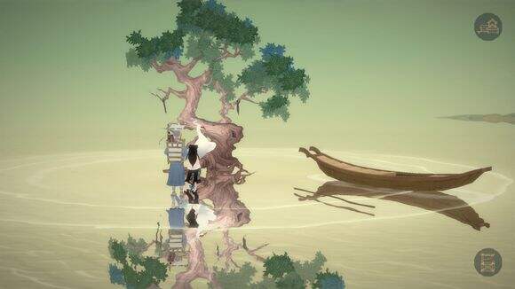 《绘真妙笔千山》水流方向调整方法