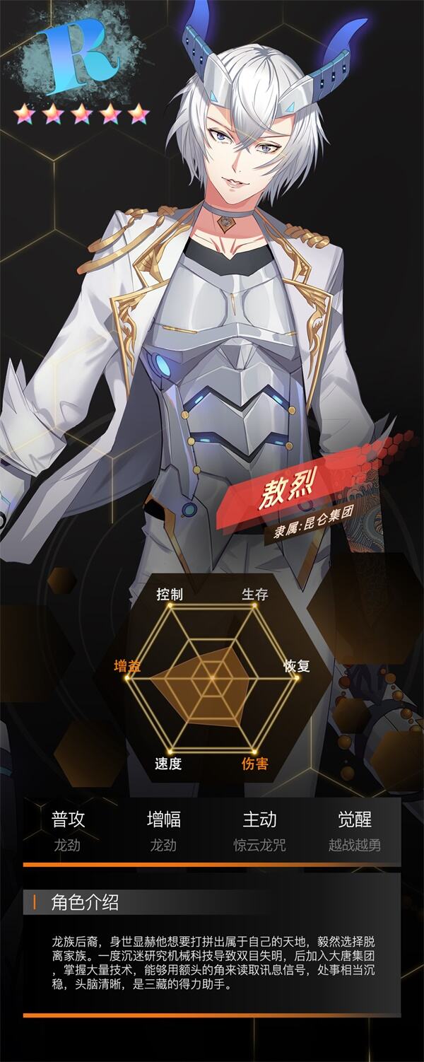 《前进吧悟空》敖烈介绍