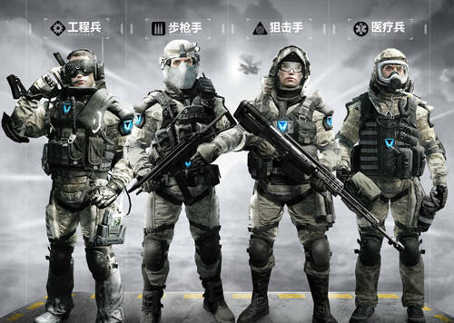 战争前线官网职业介绍 四大职业特色