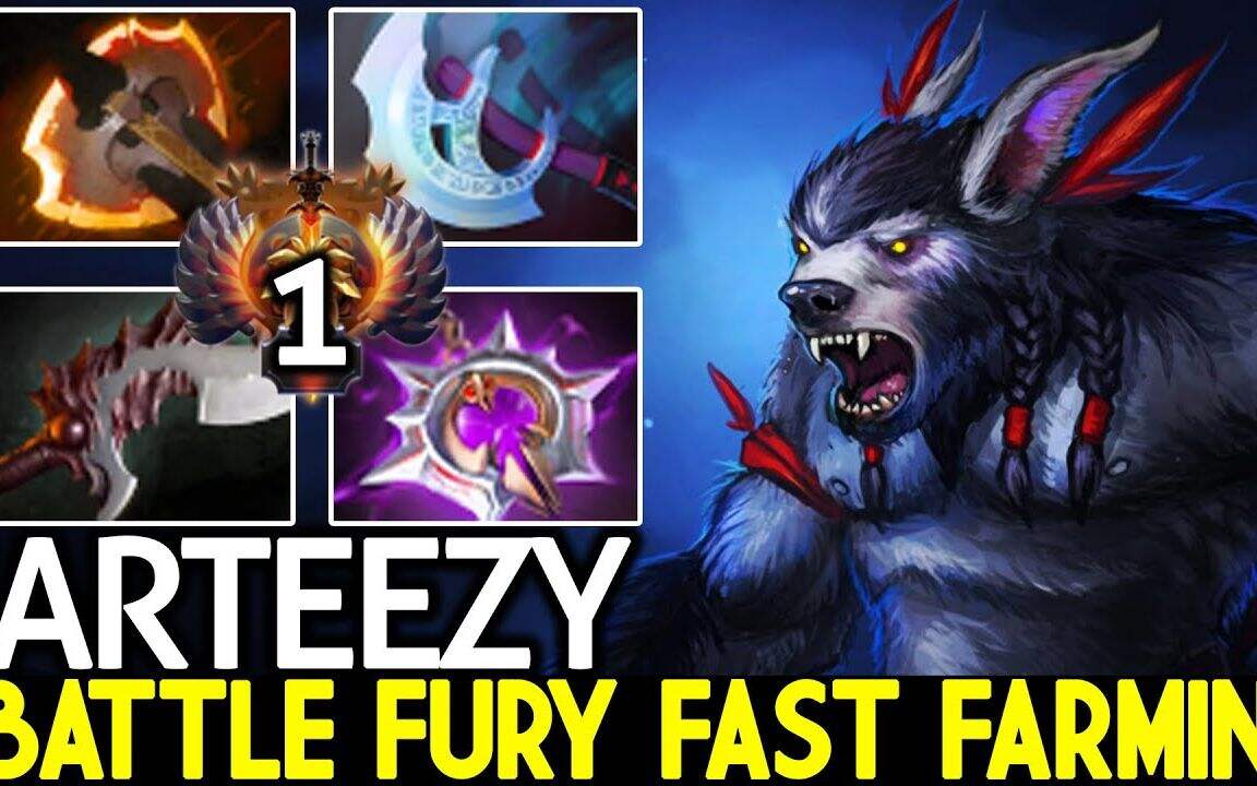 [DOTA2]15分钟狂战，开启整局狂暴刷模式拍拍熊