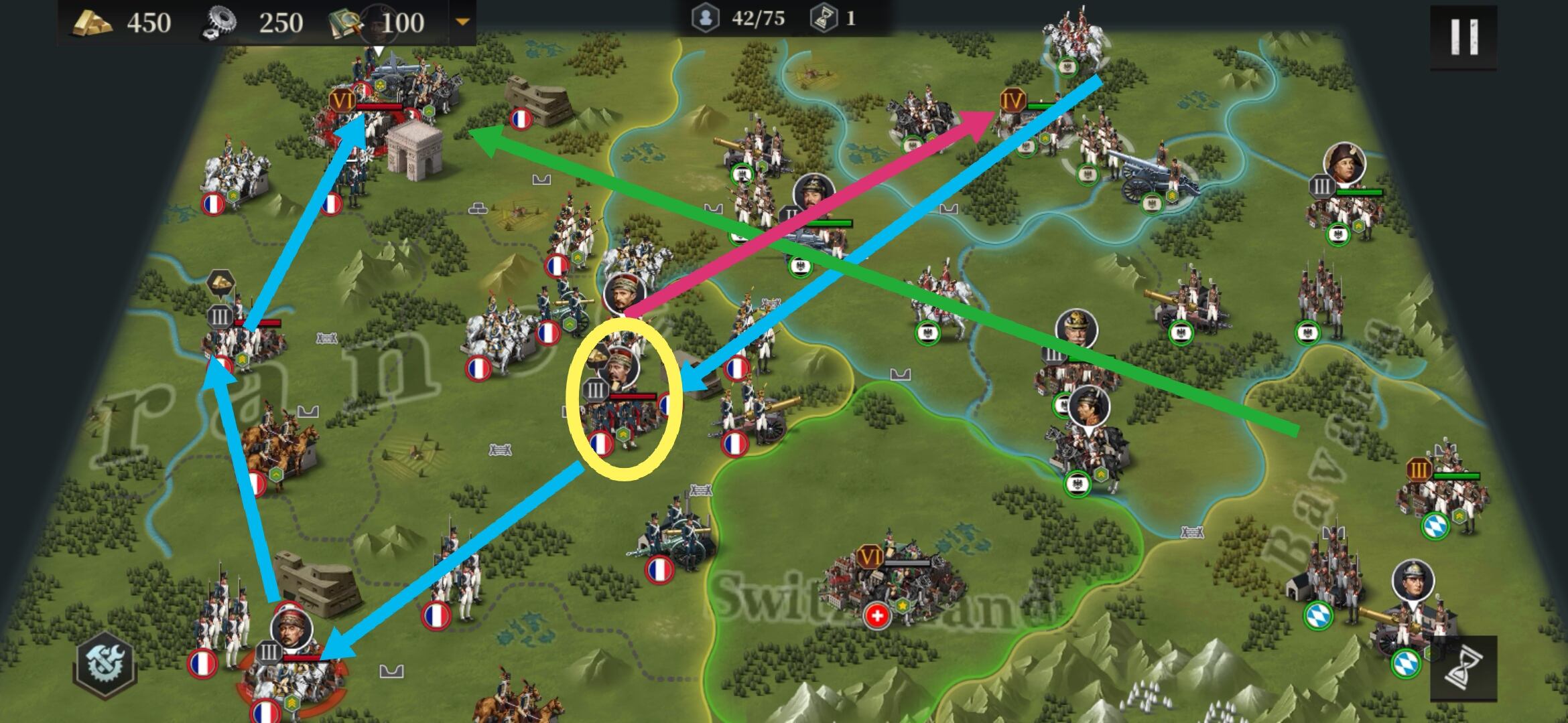 欧陆战争6：1914 2-2主线攻略