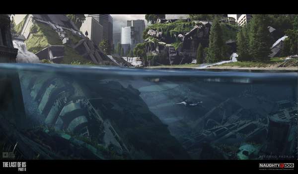 《美国末日2》游戏原画图集展示 感受末世荒芜之美