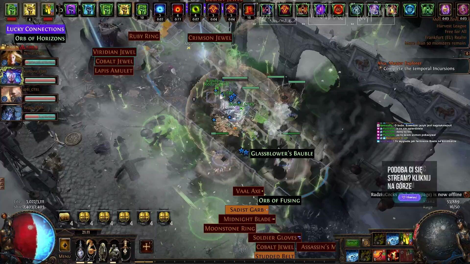 流放之路3.11 通货迷雾+神庙大师+庄园=爆炸收益！
