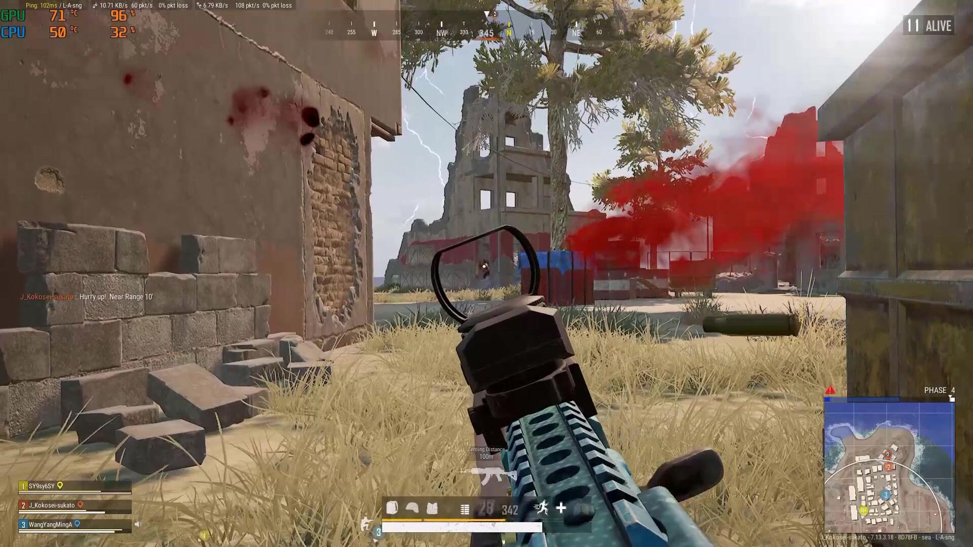 PUBG：M762灭队集锦，设计师！你看M762！