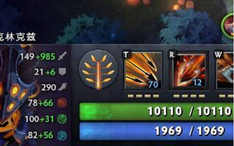 Dota2：万血千攻是传说？我克林克兹吃饱了就行！