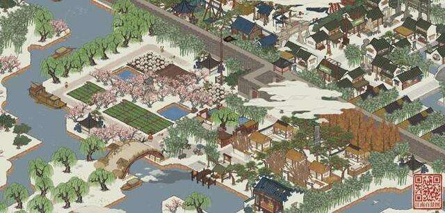 江南百景图城外环境怎么和谐 城外绿色和谐布局推荐