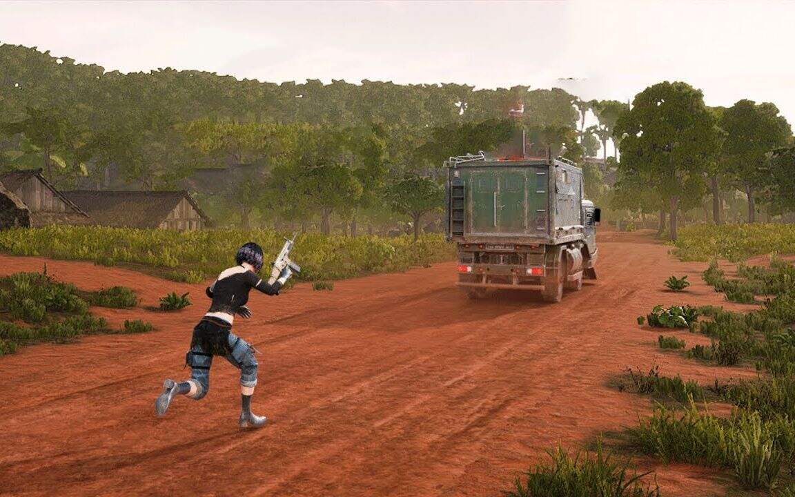 PUBG：你以为你碰上运输车是运气好？太天真了！