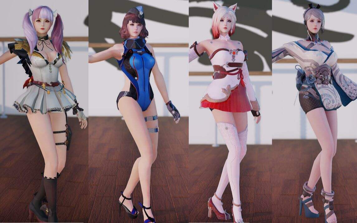 逆战：女角色MMD，这才是修仙该干的事情呀！