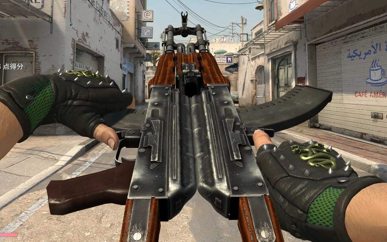 CSGO搞笑视频：AK正确压枪方法：AKKA并联步枪