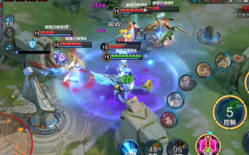 王者荣耀：巅峰赛不想赢的队友 就算1v5也无能为力