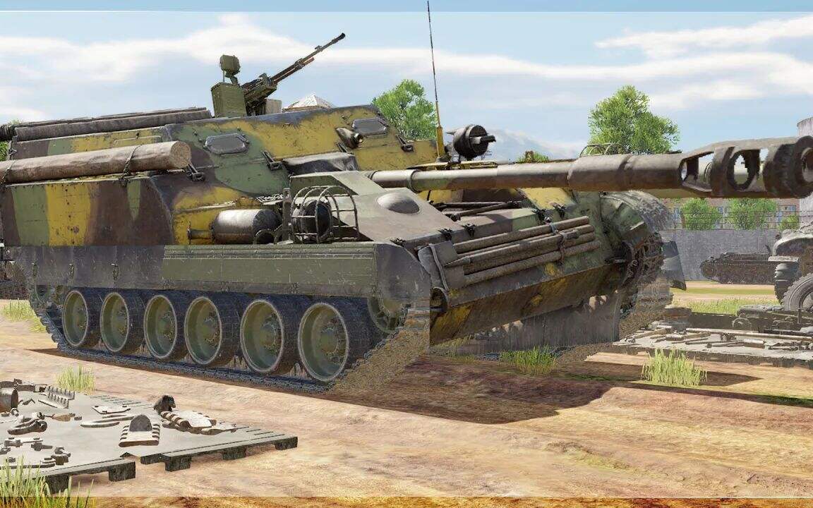 【战争雷霆】上天入地的毛熊豆战车！ASU-57
