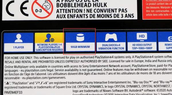 《漫威复仇者联盟》PS4版开箱过程 需硬盘空间90GB