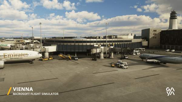 《微软飞行模拟》游戏高度还原维也纳＆迈阿密机场