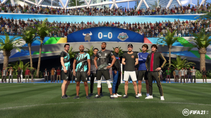 《FIFA 21》公布VOLTA内可用明星及新服装掉落物