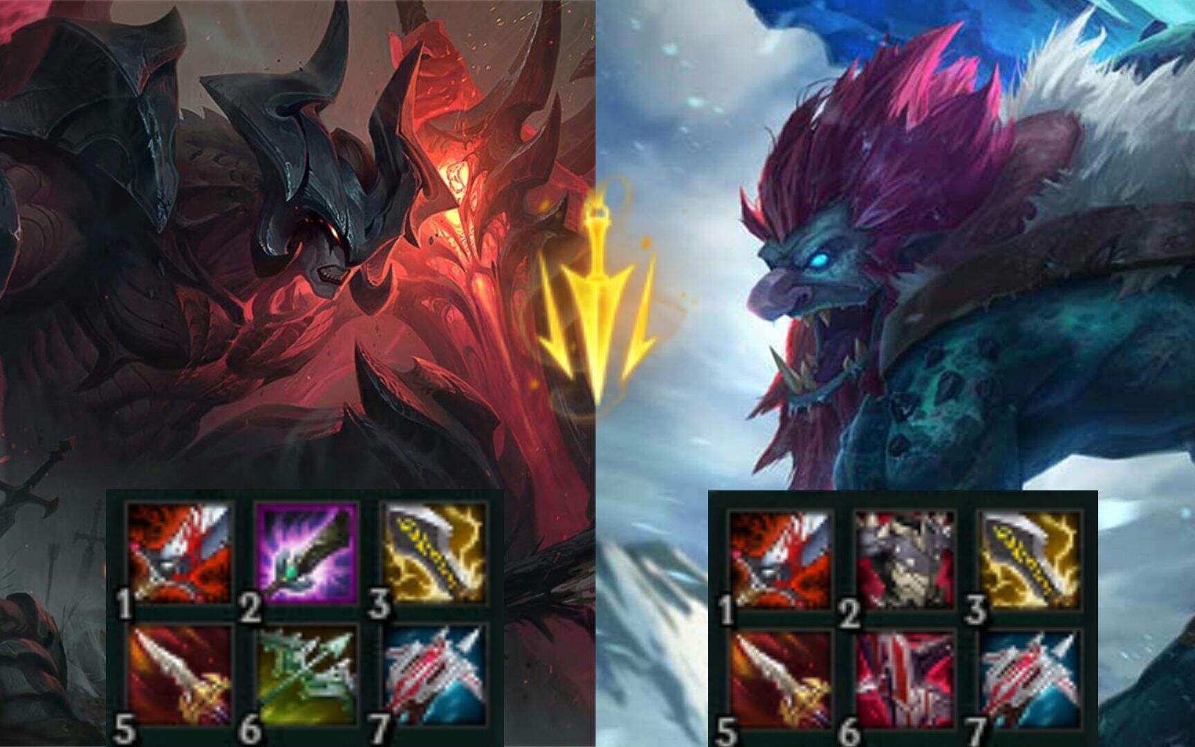 LOL：新版装备剑魔vs巨魔：这TM才叫六神单挑！