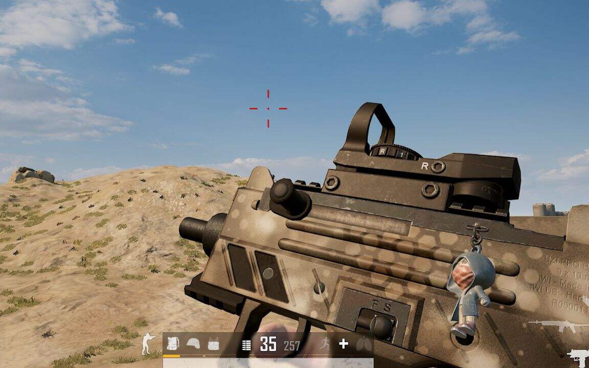 PUBG：乌兹，永远滴神！100级的乌兹有多猛？
