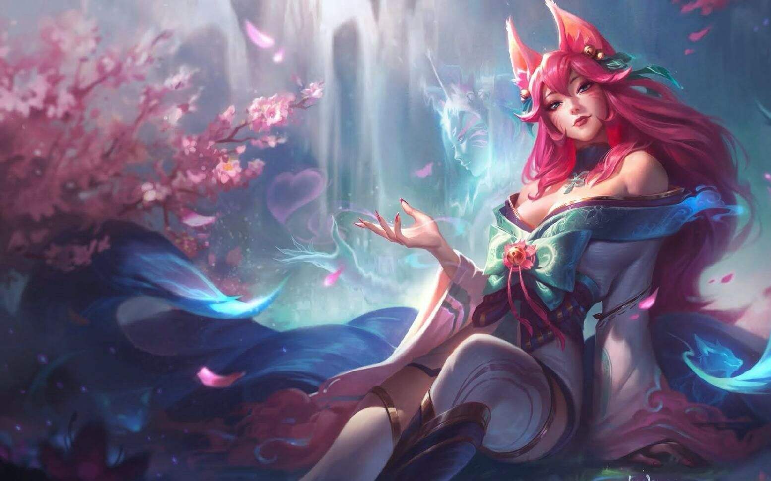 LOL阿狸 ：当一切渐暗，你会看到只狐狸，跟着她！