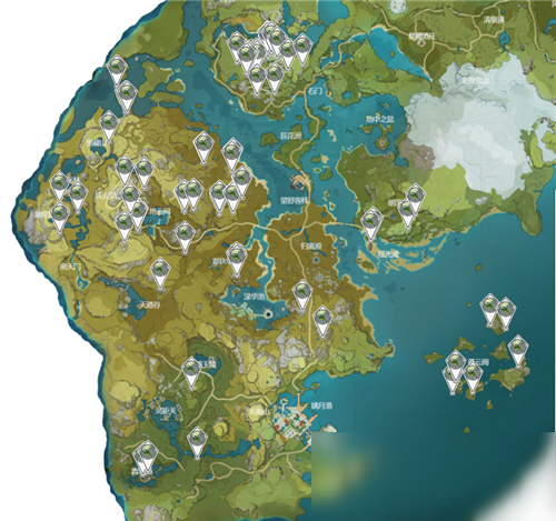 《原神》清心在哪 清心位置分布图介绍