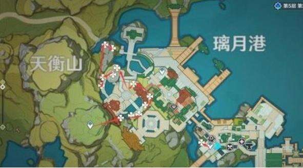 原神霓裳花在哪里采​ 霓裳花分布于采集路线