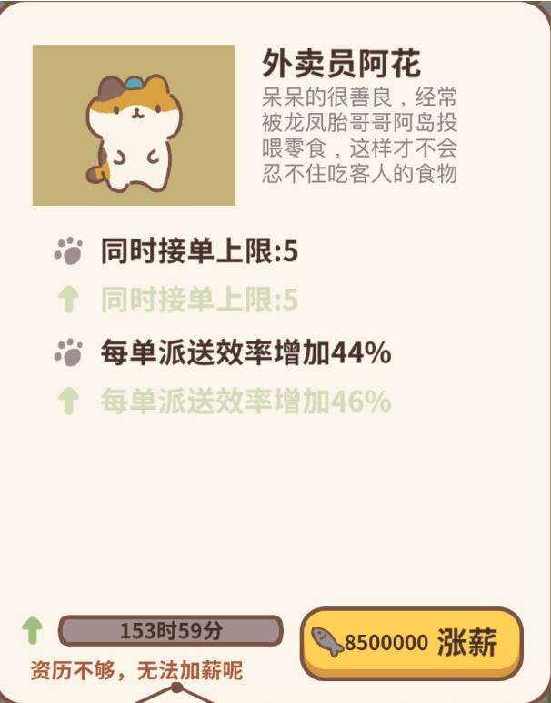 动物餐厅外卖员阿花作用分析