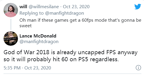《最终幻想7重制》《战神》加入PS5支持 60FPS运行