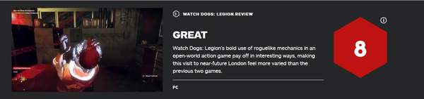 《看门狗：军团》IGN评测 伦敦之旅更加丰富多彩玩一玩游戏网www.wywyx.com