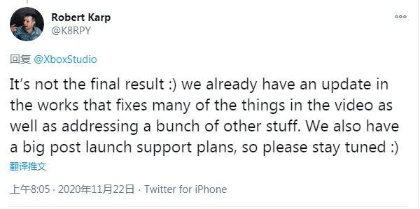《尘埃5》将进行更新 修复XSX版游戏画面等问题